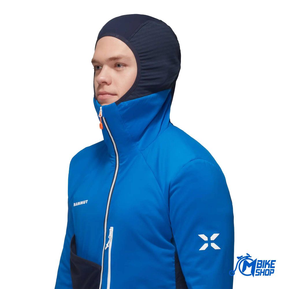 Mammut Muška jakna Eiger Speed ML Hybrid Half Zip Hoodie Azurit/Night slika 5