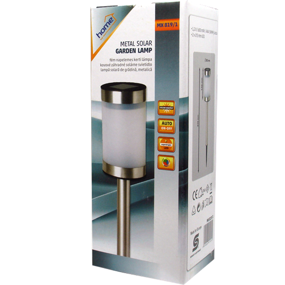 home Solarna vrtna LED lampa, višebojna, 600 mAh - MX 819/1 slika 2