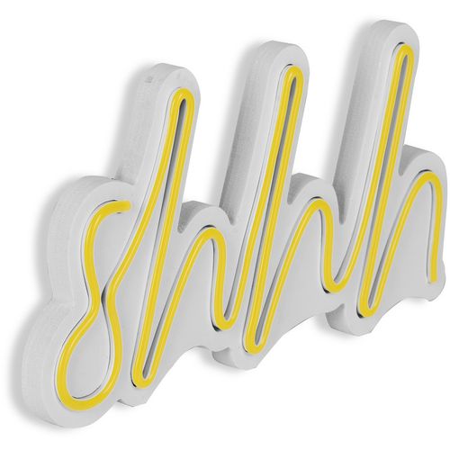 Wallity Ukrasna plastična LED rasvjeta, Shhh - Yellow slika 7