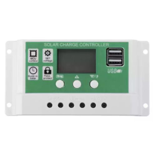 SOL-CONTROL30AG GMB PV solarni regulator punjenja 30A/20A/10A 12V/24V automatski podesivi PWM LCD slika 1