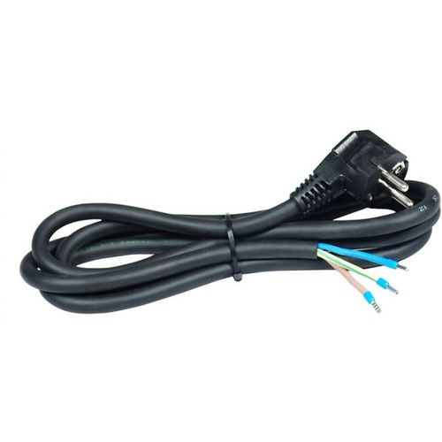 Priključni kabl 16A 250V 3500W crni 1,5mH05RR-F 3G2,5 slika 1