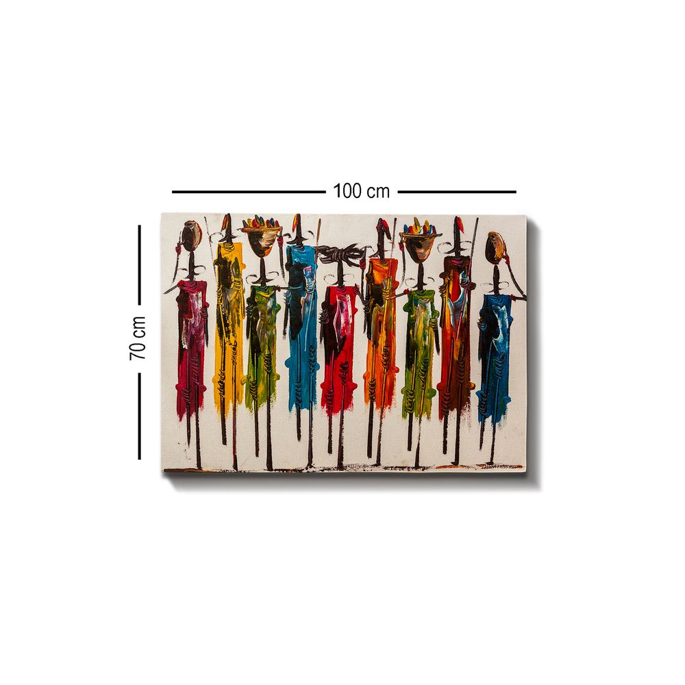 Dekorativna Slika na Platnu (70 x 100 cm) - 125 Multicolor slika 3