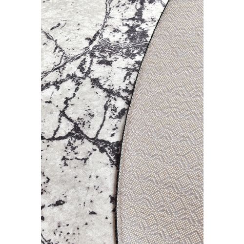 Colourful Cotton Kupaonski tepih MARBLEL, Marble (100 cm) - White slika 4