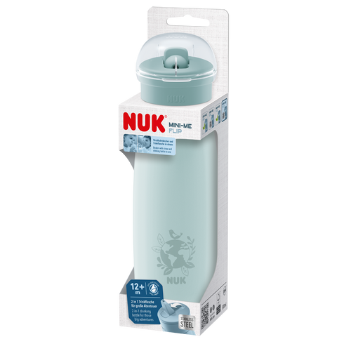 NUK čašica Mini-Me Flip nehrđajući čelik 12m+, 500 ml multicolor kom 10255691 slika 1