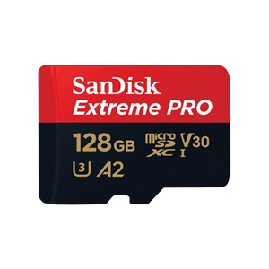 SanDisk SDXC 128GB Micro Extreme Pro 200MB/s A2 C10 V30 UHS-I US+Ad