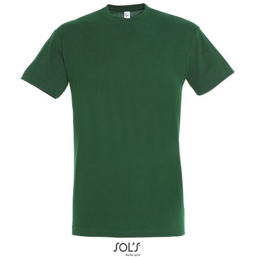 REGENT unisex majica sa kratkim rukavima - Tamno zelena, 3XL  slika 5