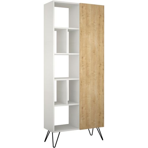 Jedda Bookcase - White, Oak White
Oak Bookshelf slika 3