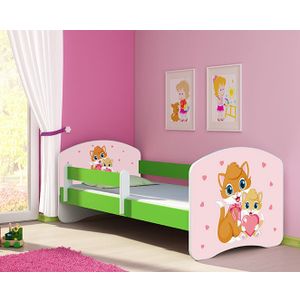 ACMA Dječiji krevet Acma II Green - 140x70cm - Dezen 33