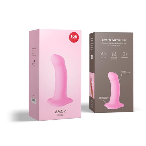 Dildo Fun Factory - Amor, ružičasti slika 3