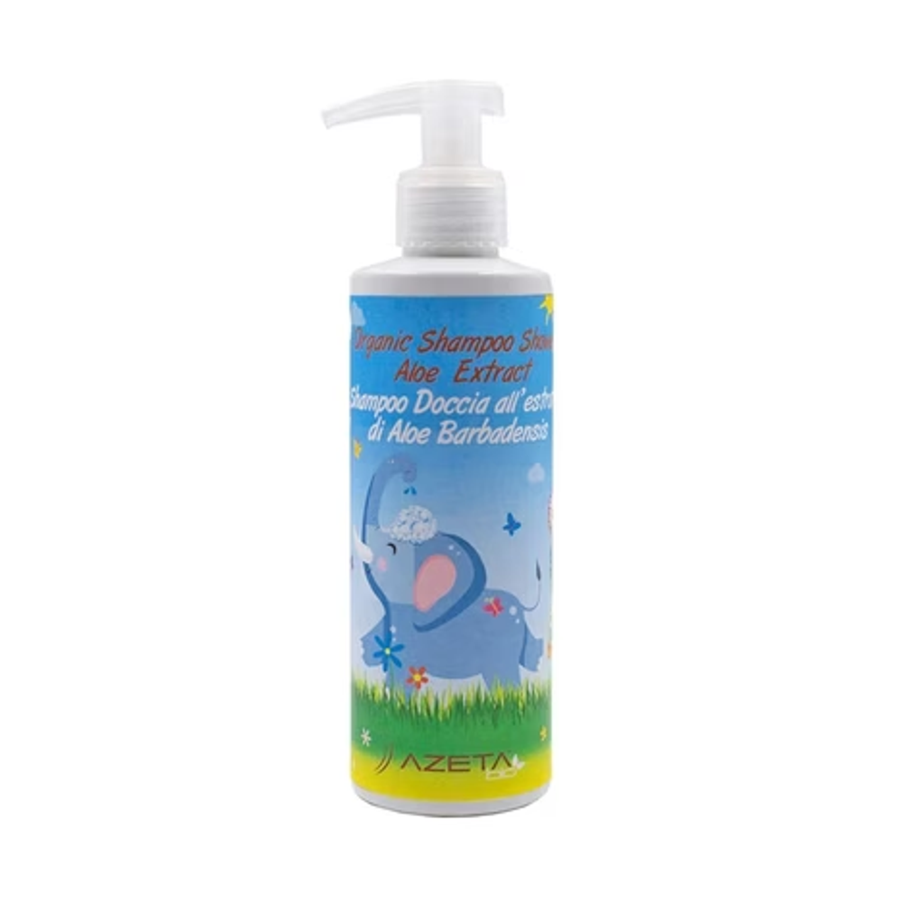 Azeta Bio Organski šampon za kosu i tijelo sa aloe verom (0m+) 200ml slika 1