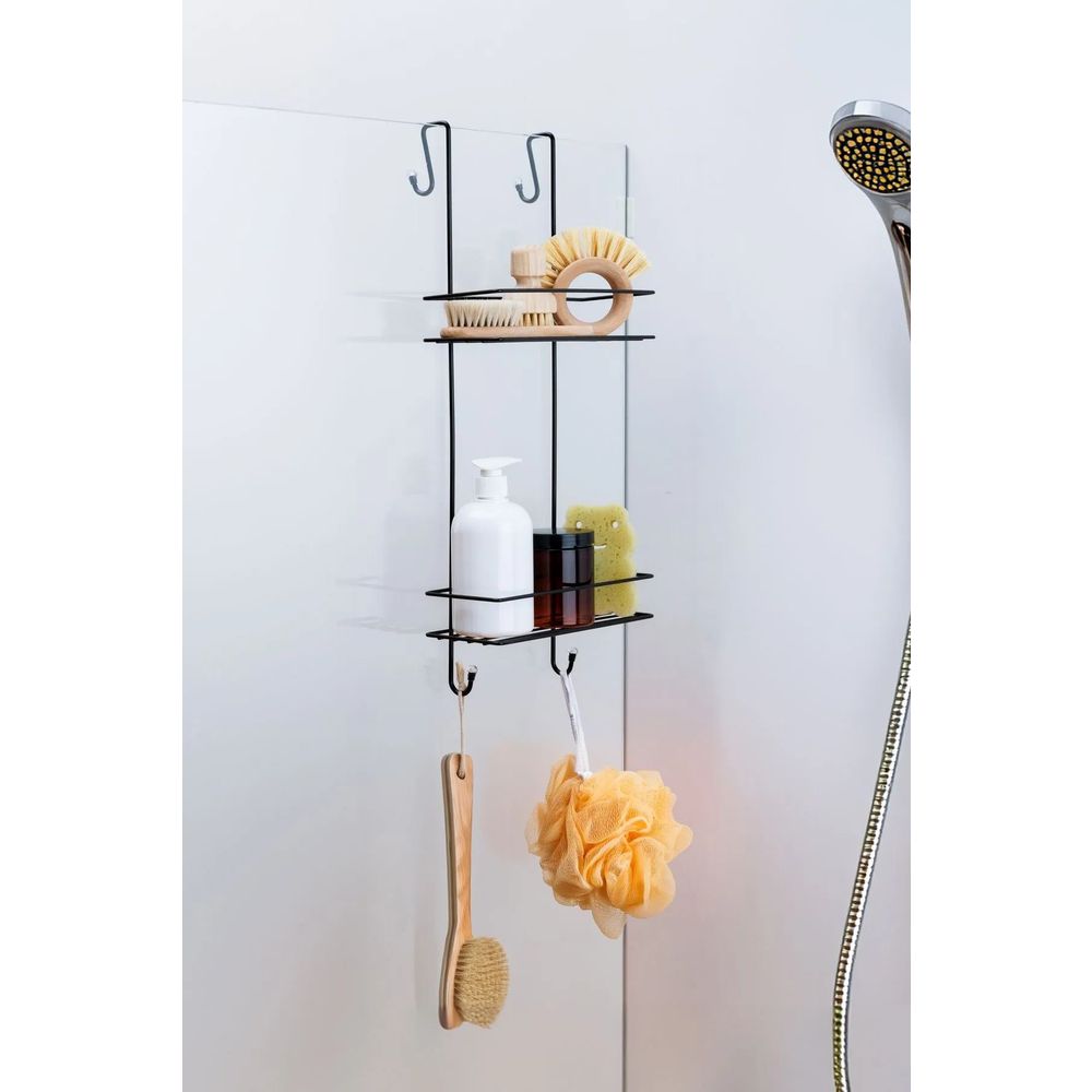 Organizator za kupatilo WB047-B, crni slika 3