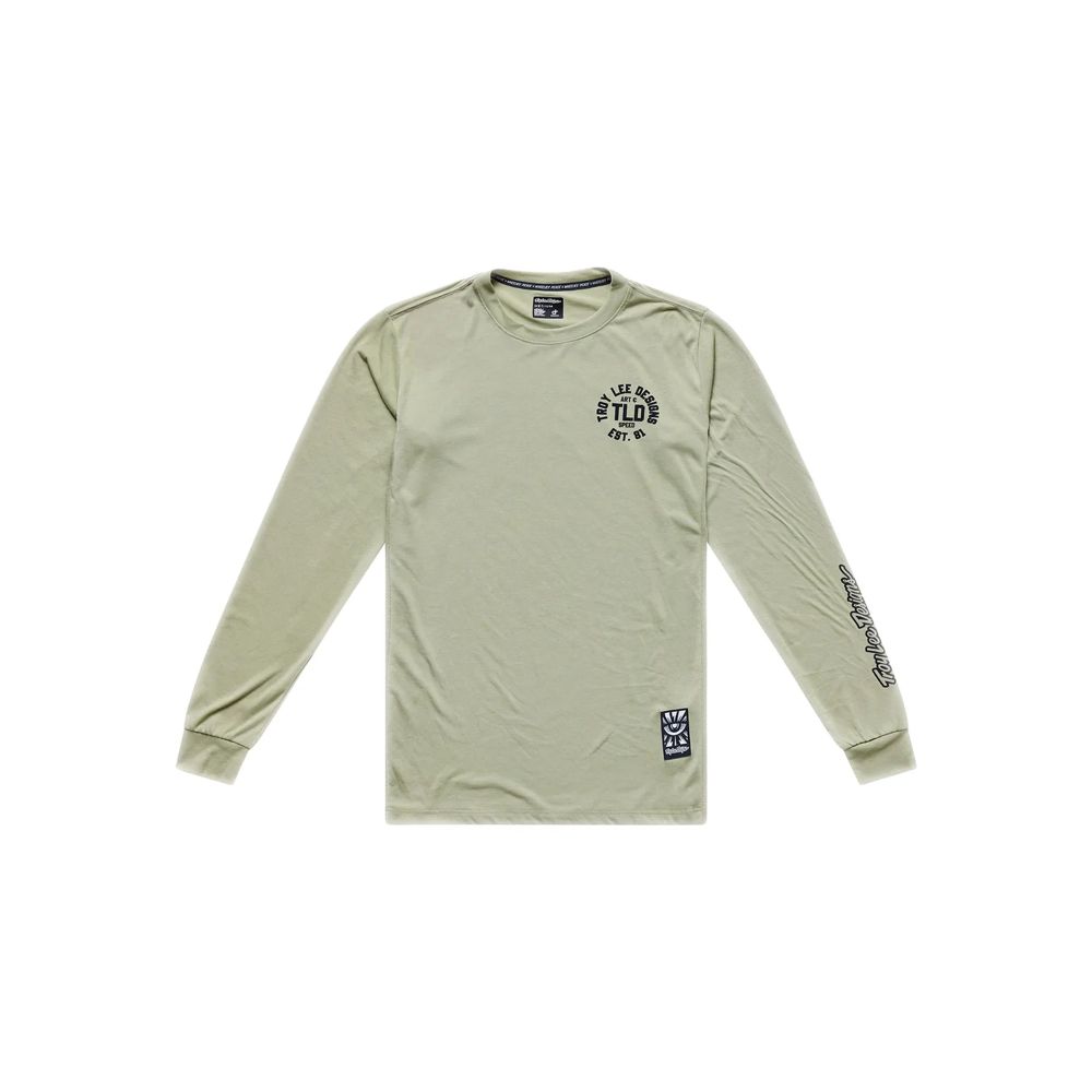 Dres TLD Skyline LS Ride Tee Stamps Sage slika 1
