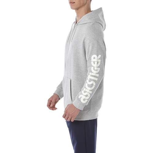 ASICS Muški duks Bl Sweat Fz Hoodie sivi slika 6