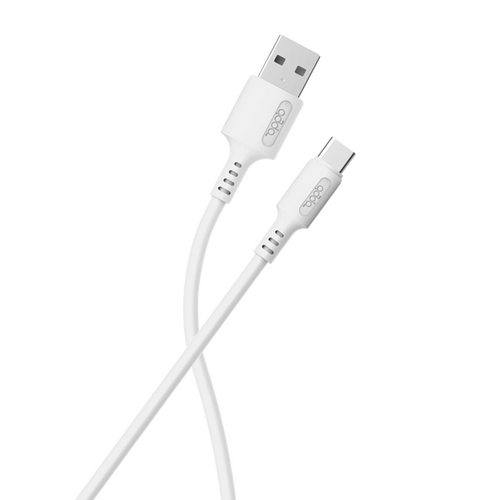 ADDA kabel USB-201-WH, Fusion Charge+Data, USB-A na Type-C, bijela slika 1