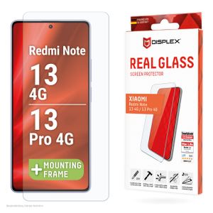 Zaštitno staklo DISPLEX Real Glass 2D za Xiaomi Redmi Note 13 4G/13 Pro 4G