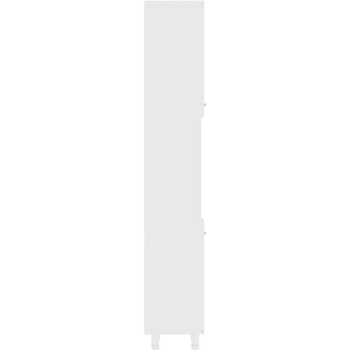 Kupaonski ormarić bijeli 30 x 30 x 179 cm od iverice slika 31