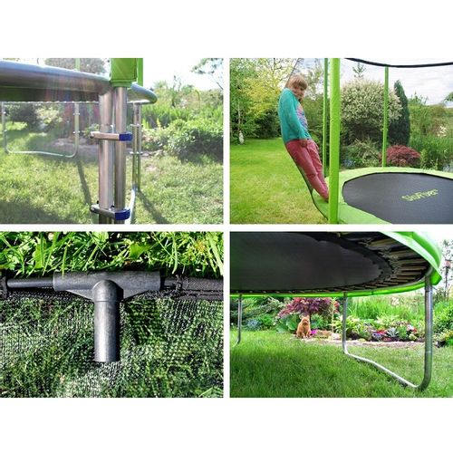 Vrtni trampolin SKYFLYER RING 2 u 1 – 427 cm slika 6