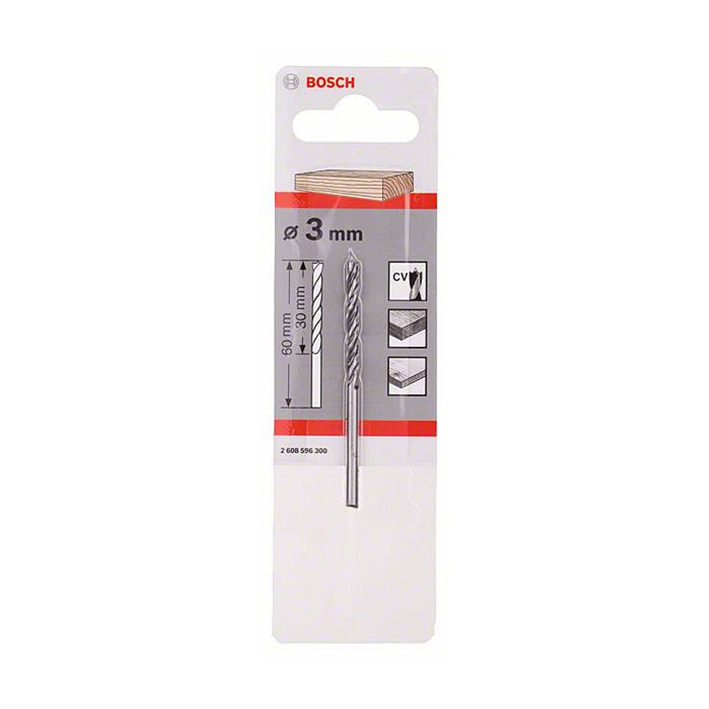 BOSCH Burgija za drvo 3.0 mm slika 2