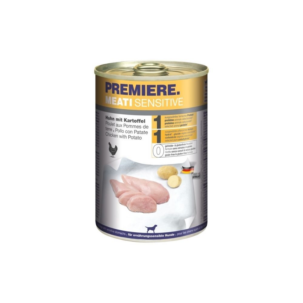 Premiere Meati Sensitive piletina i krumpir, konzerva 400g slika 1