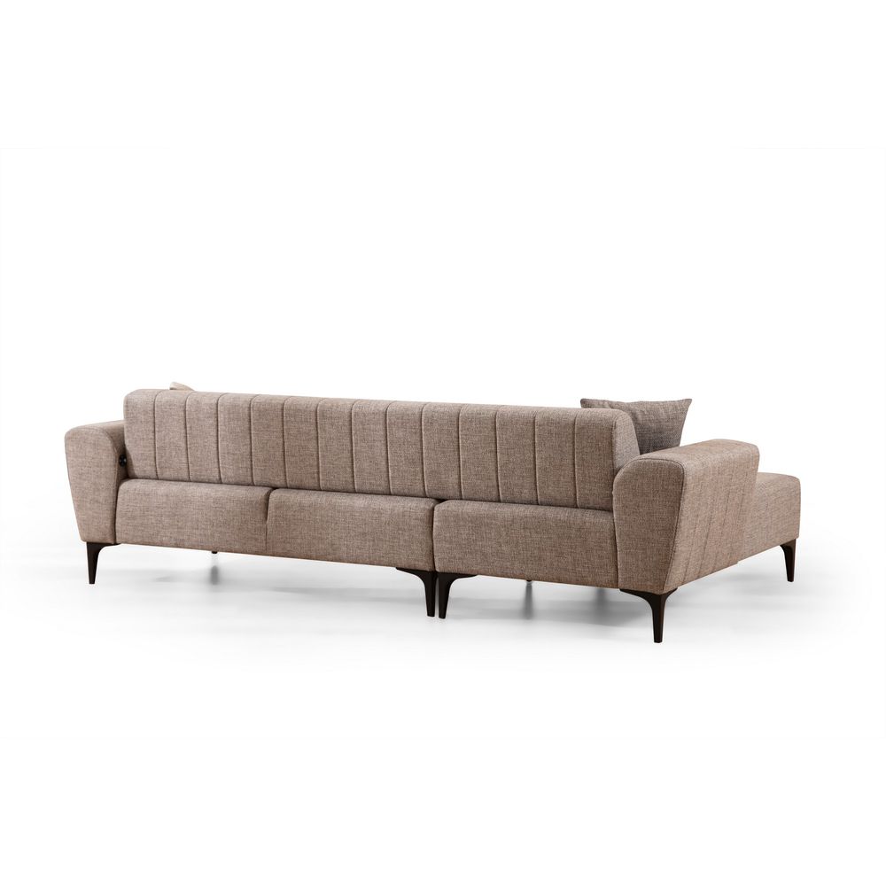 Ugaona sofa na razvlačenje Hamlet Left - Svijetlo smeđa slika 5