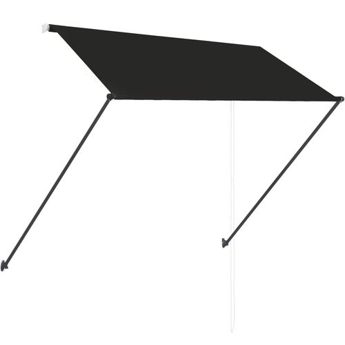 Tenda na uvlačenje s LED svjetlima 250 x 150 cm antracit slika 18