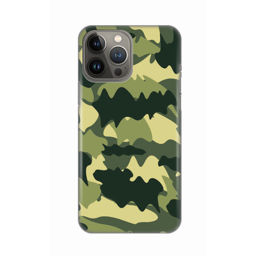 Torbica Silikonska Print Skin za iPhone 13 Pro Max 6.7 Army slika 1
