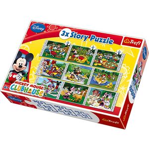 Trefl Puzzle 3x priča 30,40,60 