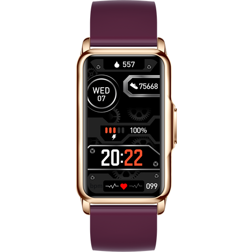 MOYE KRONOS FIT BUDDY SMART BAND – PURPLE slika 1