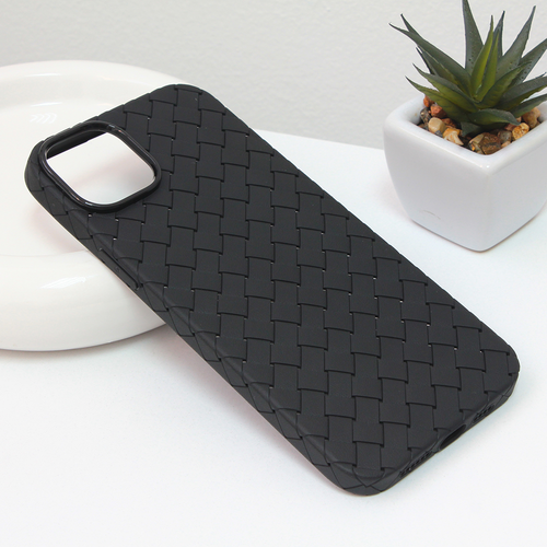 Maska Weave case za iPhone 14 Plus 6.7 crna slika 1