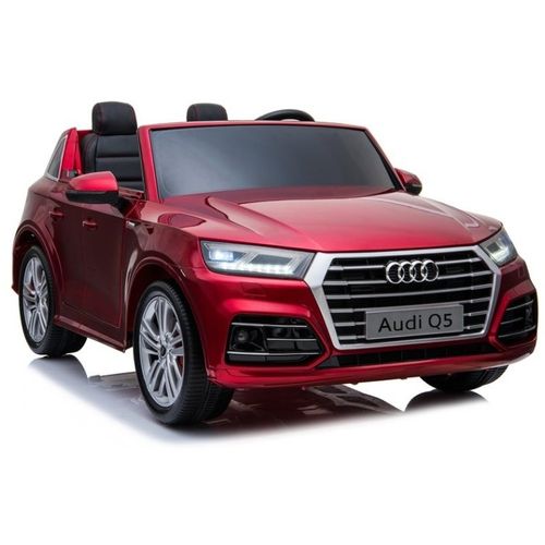 Licencirani Audi Q5 dvosjed crveni lakirani - auto na akumulator slika 1
