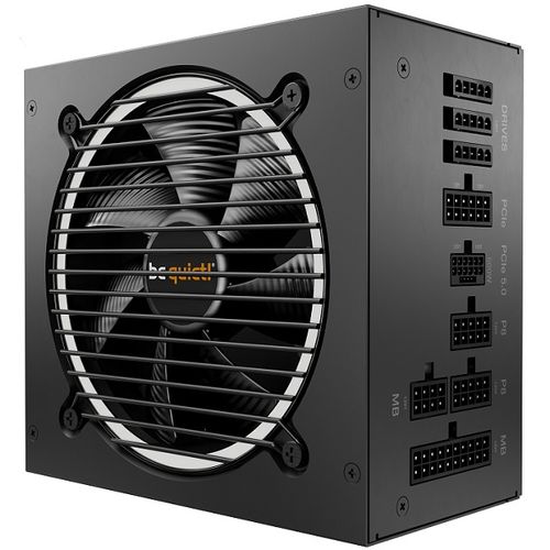 be quiet! BN343 PURE POWER 12 M 750W, 80 PLUS Gold efficiency (up to 92.6%), ATX 3.0 PSU with full support for PCIe 5.0 GPUs and GPUs with 6+2 pin connector, Exceptionally silent 120mm be quiet! fan slika 1