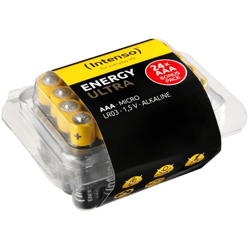 (Intenso) Baterija alkalna, AAA LR03/24, 1,5 V, blister 24 kom - AAA LR03/24 slika 1