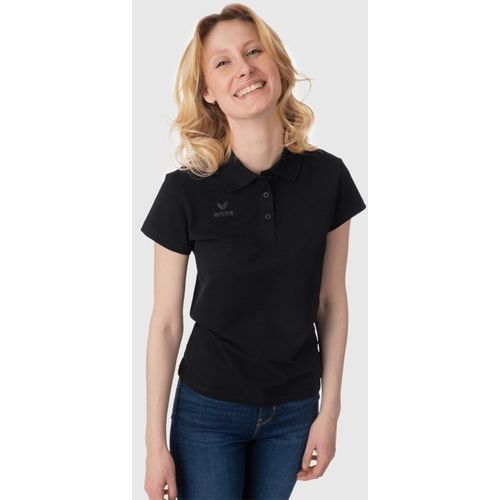 Ženska  Majica Erima Teamsport Polo Black slika 3