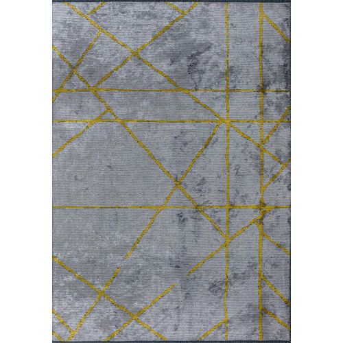 Tepih GRID LIGHT GREY, 240 x 340 cm slika 1