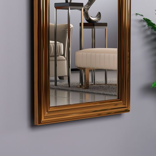 Woody Fashion Ogledalo, bronca, Smooth - Bronze slika 4