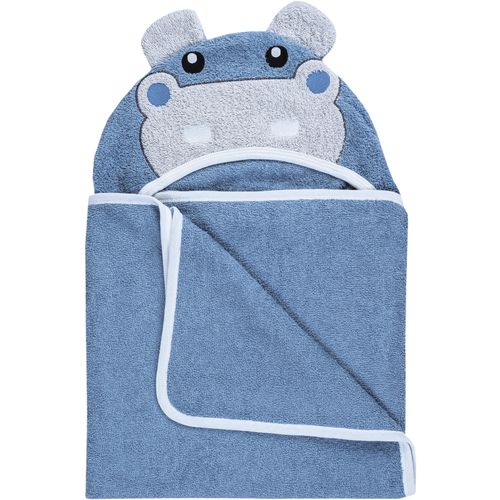 BUBABA BY FREEON ručnik s kapuljačom i ušima hippo 110x75 cm blue 36691 slika 1