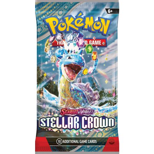 POKEMON TCG: SCARLET & VIOLET: STELLAR CROWN - BOOSTER PAKET slika 2