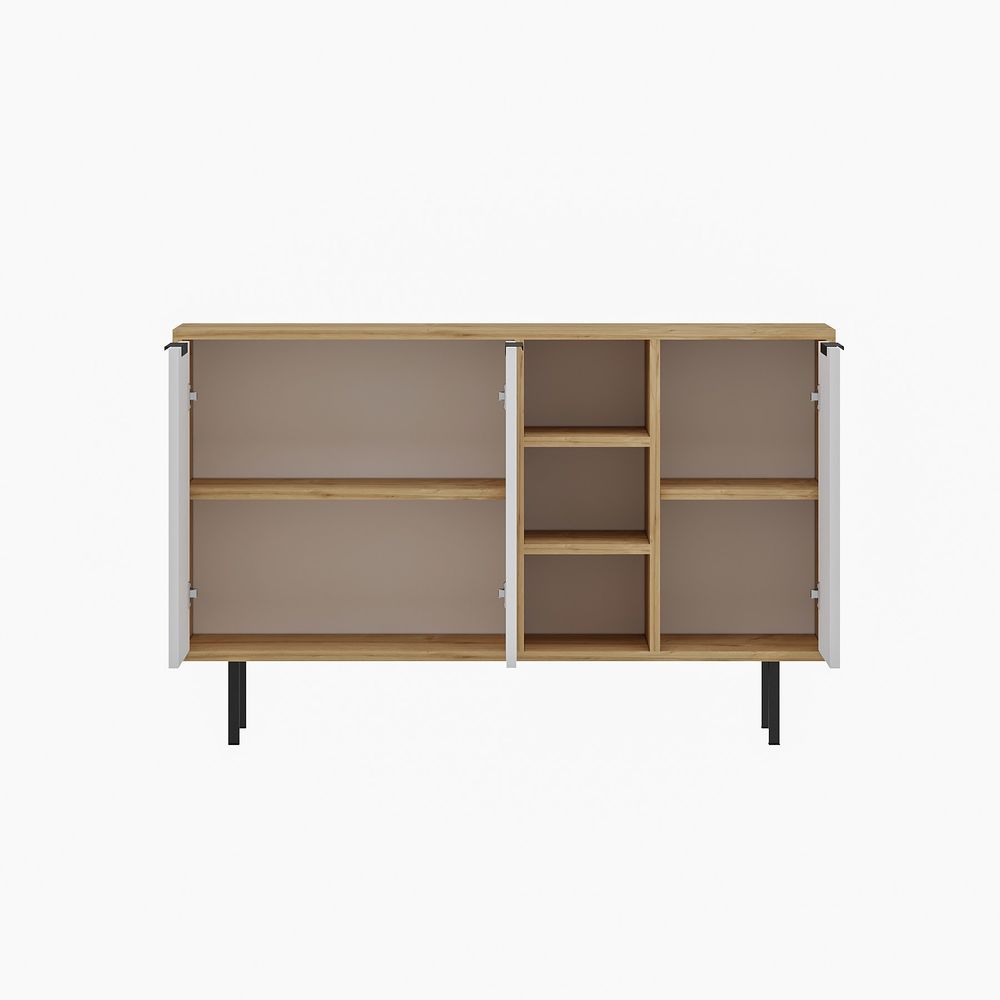 Konzola / komoda Viyana - Sapphire Oak i Bijela slika 6