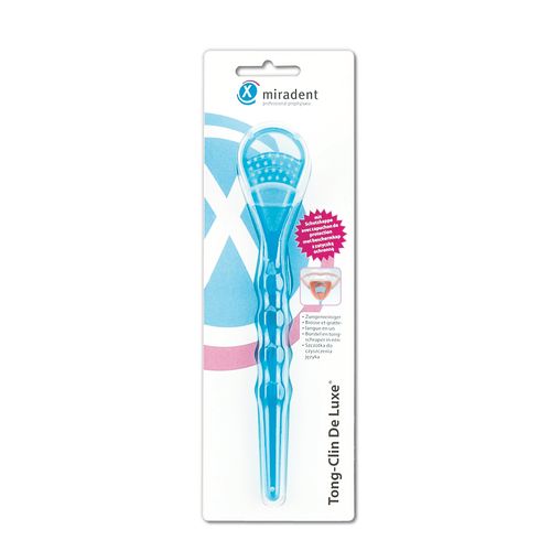 Miradent Tong-Clin De Luxe blue transparent slika 1