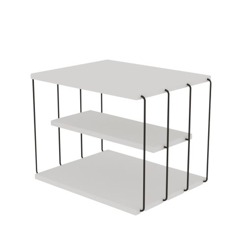 Lifon -White WhiteBlack Side Table slika 4