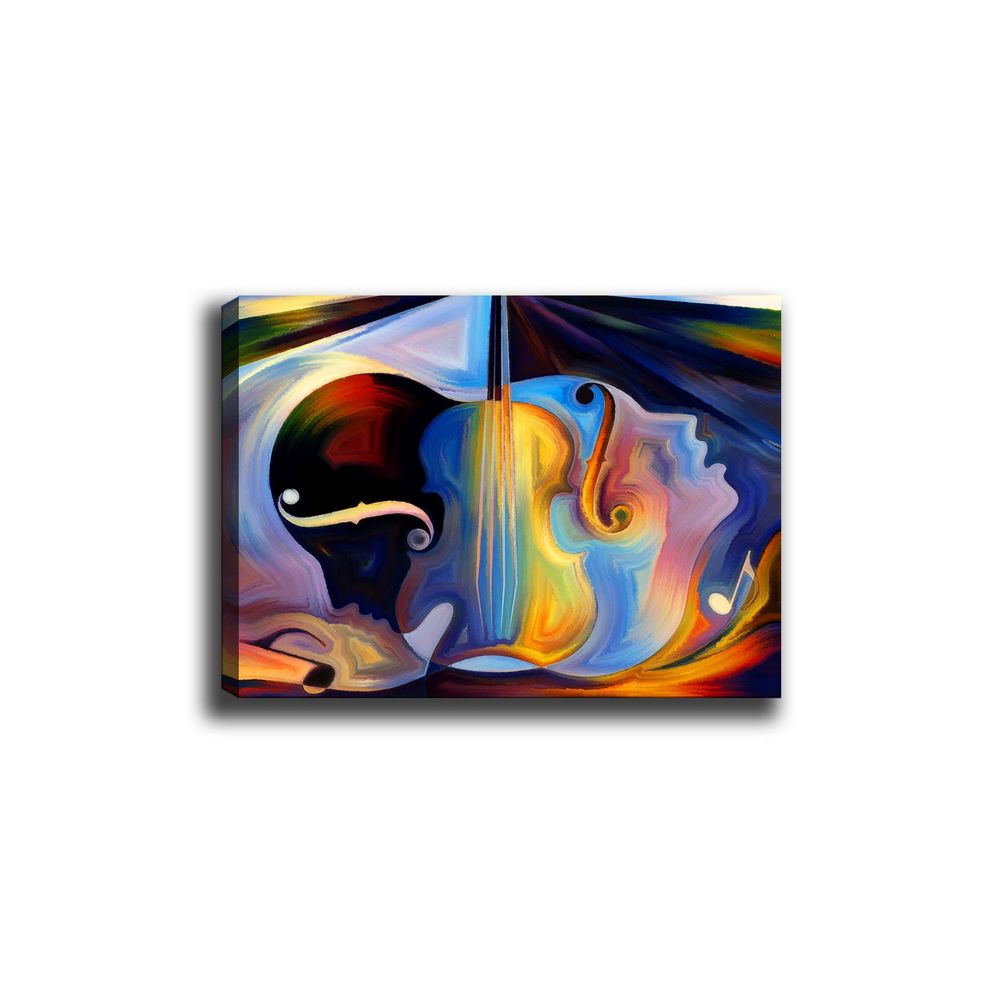 Šareno Dekorativno Platno (70 x 100 cm) - Model 106- izložbeni artikl (oštećena ambalaža) slika 3
