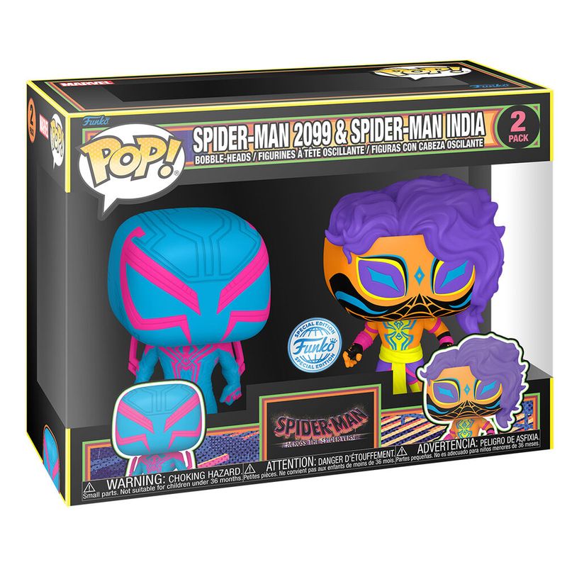 FUNKO POP figurice 2-pack Spider-Man – Spider-Man 2099 i Spider-Man India Ekskluzivno image