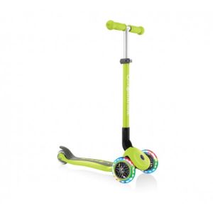 Globber Trotinet Primo Foldable Lights Lime Green 432-106-2