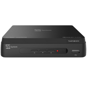 TELE System Prijemnik zemaljski, DVB-T/T2, H.265 / 10 bit, SCART - TS6809 T2 HEVC
