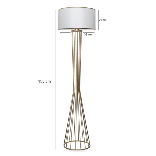 Opviq AYD-3077 White
Gold Floor Lamp slika 3