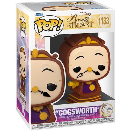 POP figure Disney Beauty and the Beast Cogsworth slika 6