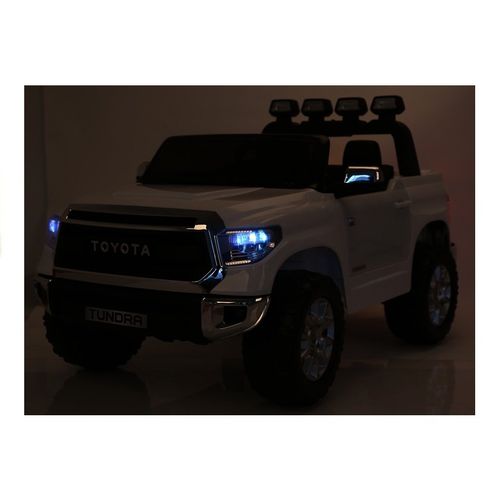 Licencirani auto na akumulator Toyota Tundra - dvosjed - bijeli slika 6