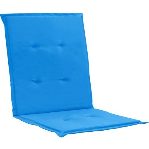 Jastuci za vrtne stolice 4 kom plavi 100 x 50 x 3 cm * Oštećena ambalaža slika 4