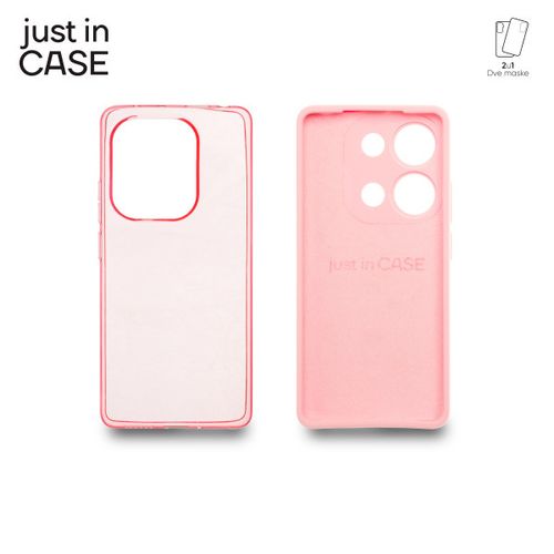 2u1 Extra case MIX PLUS paket maski za telefon Redmi Note 13 Pro 4G PINK slika 3