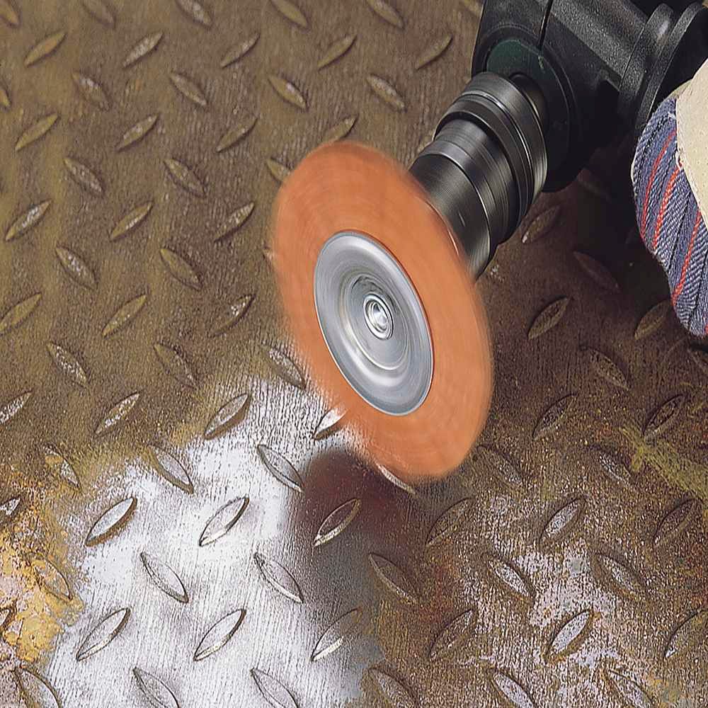 Wolfcraft Četka Kružna Najlonska Gruba fi 100x23/10x1,2 mm Prihvat 1/4" - 1502000 slika 2